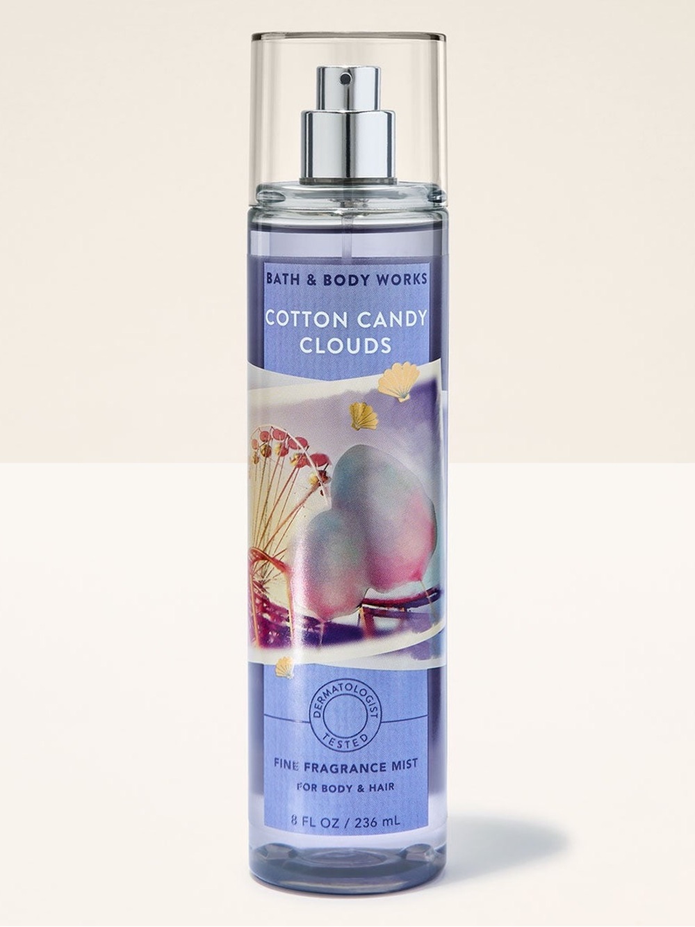 Bath & Body Works Cotton Candy Clouds Fine Fragrance Mist - Purple
